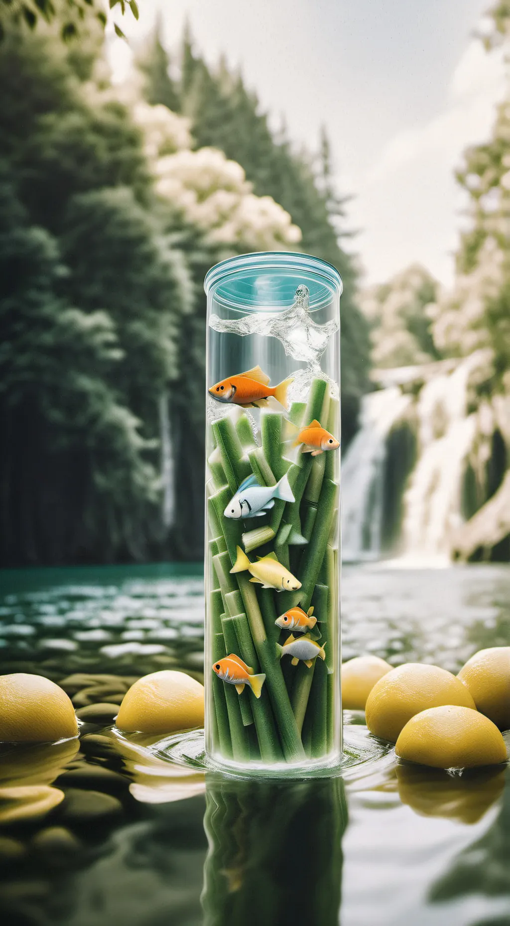 ai character: soy un pez background