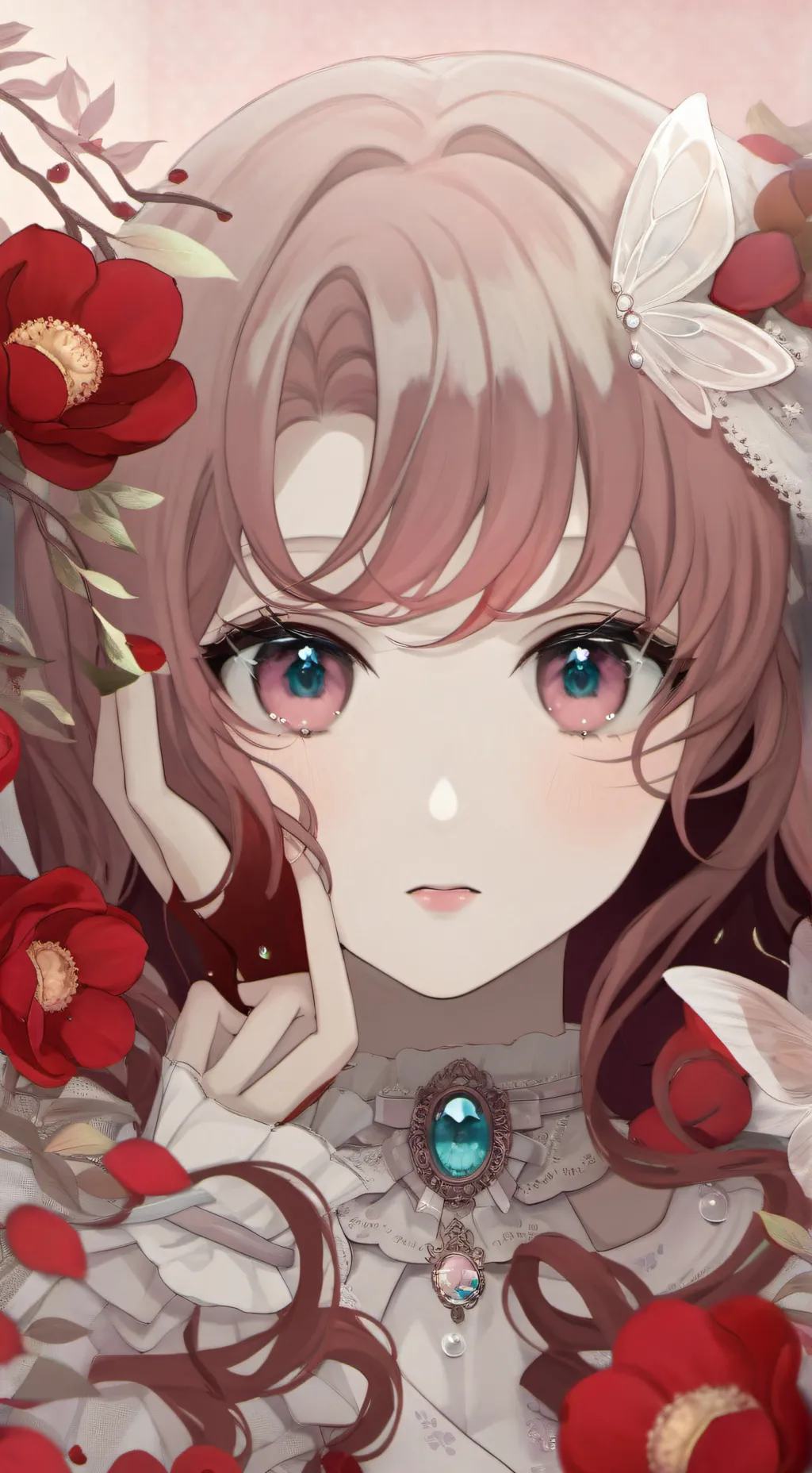 ai character:  tu novia background