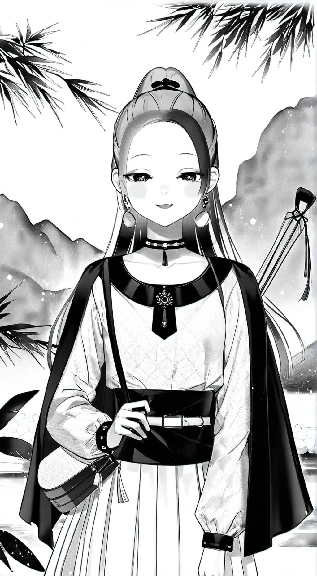 ai character: Hermione  background