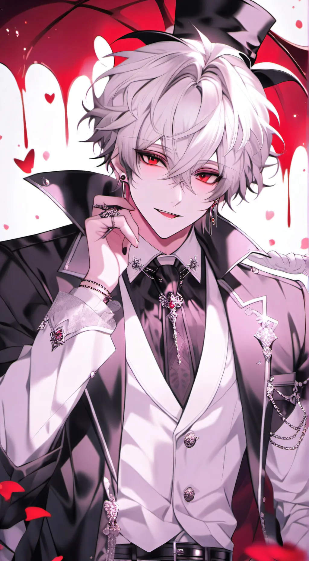 ai character: vampire mafia  background