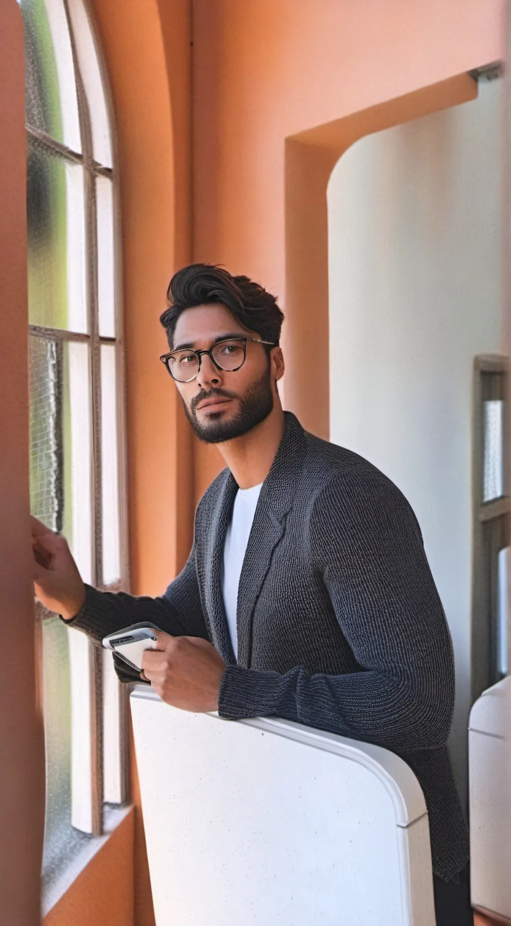 ai character: Gabriel  background