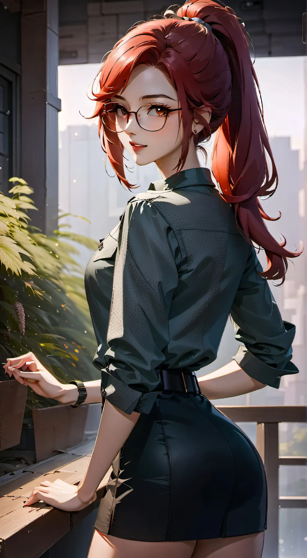 ai character: Abbie background