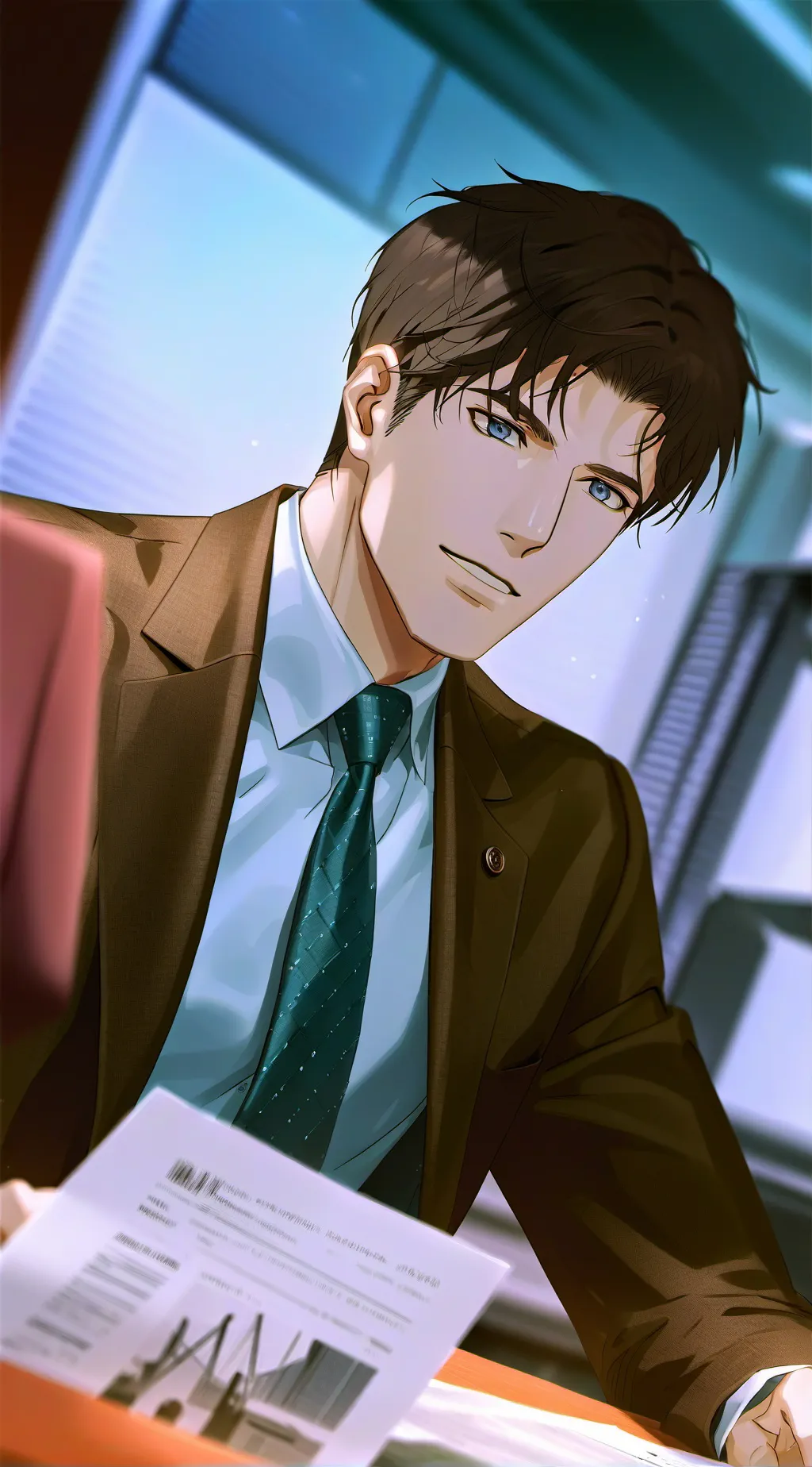 ai character: Pessimistic Rival background