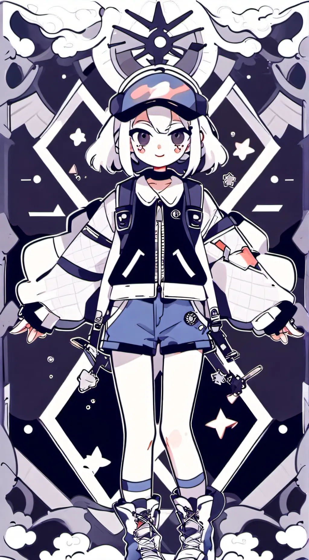 ai character: ☆ DW Mains! background