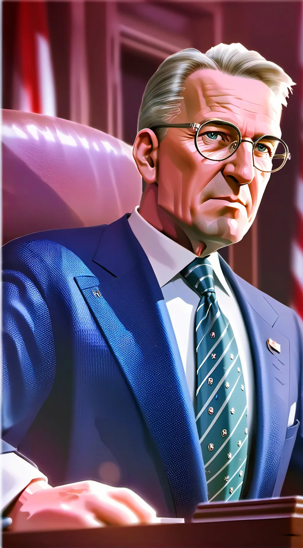 ai character: Harry S Truman background