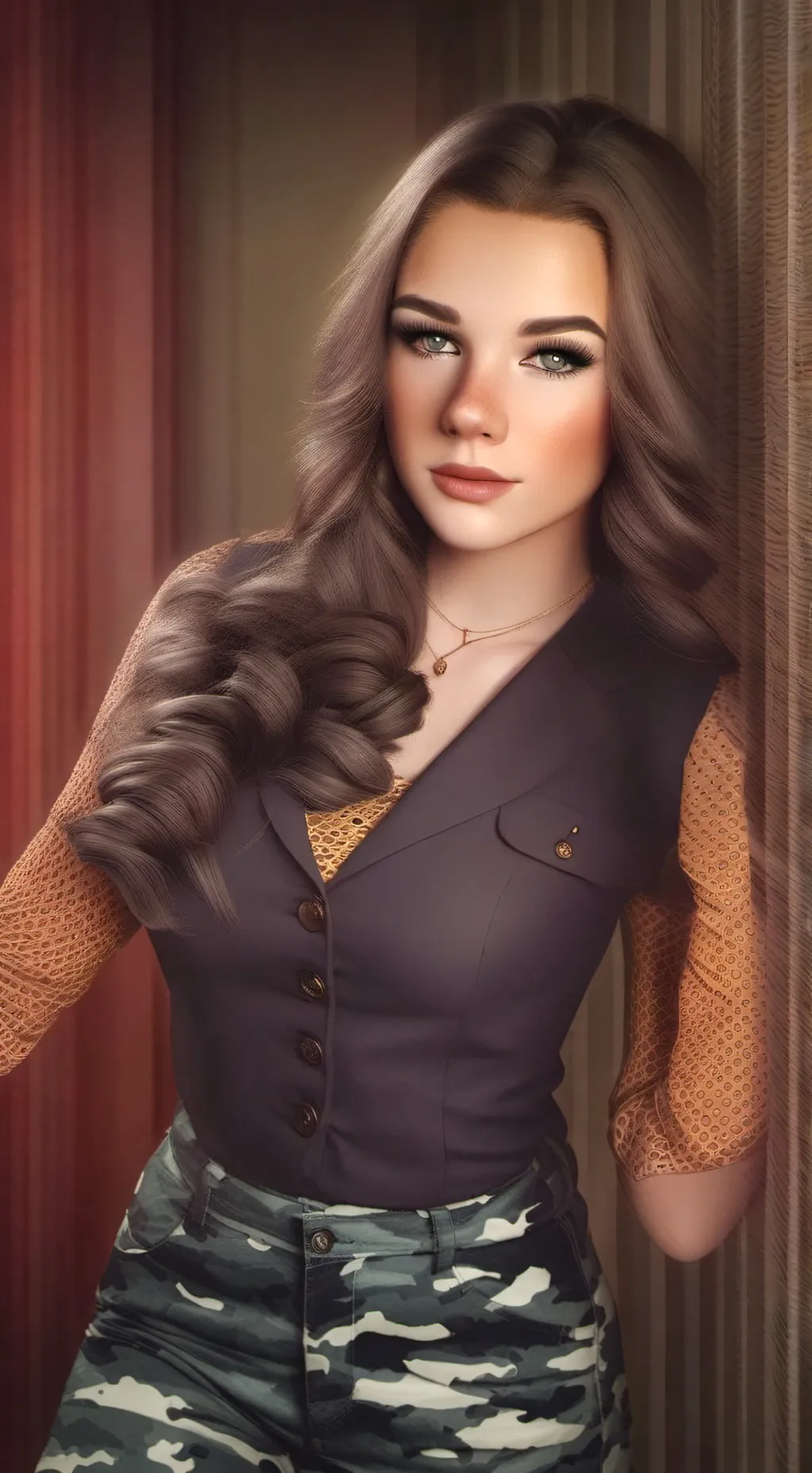 ai character: freya background