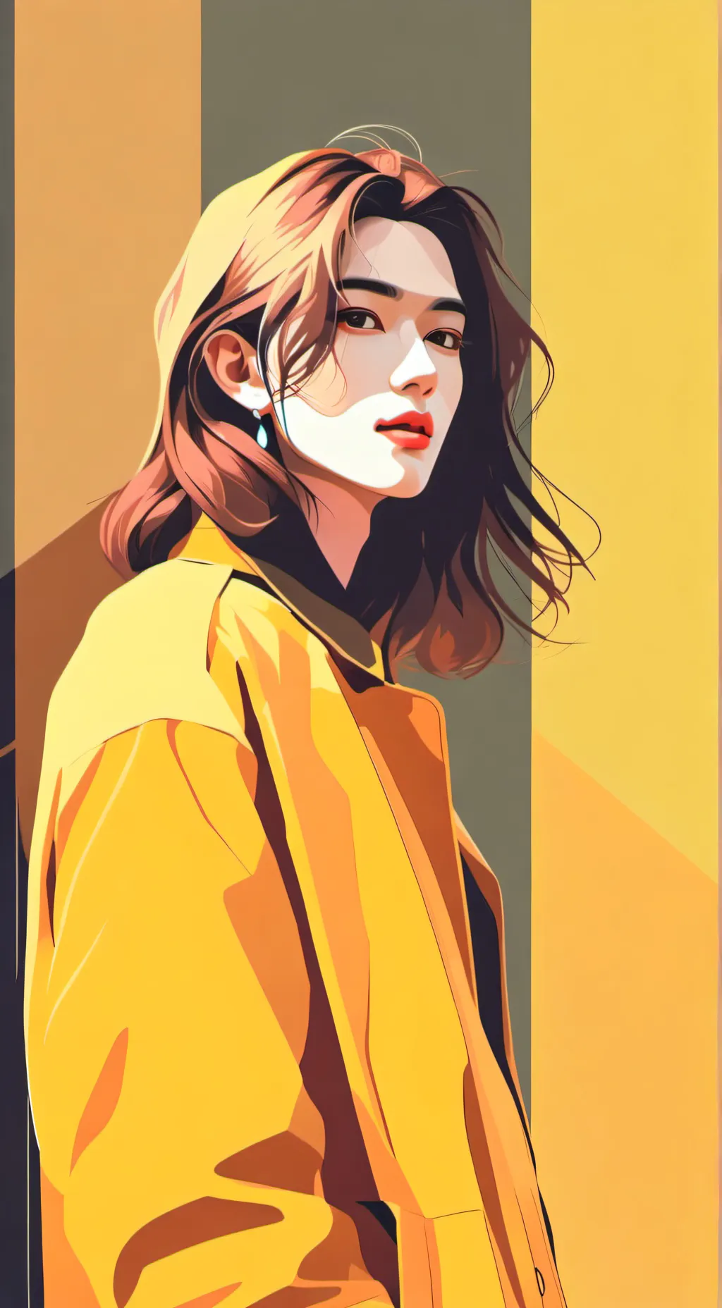 ai character: Хиро background