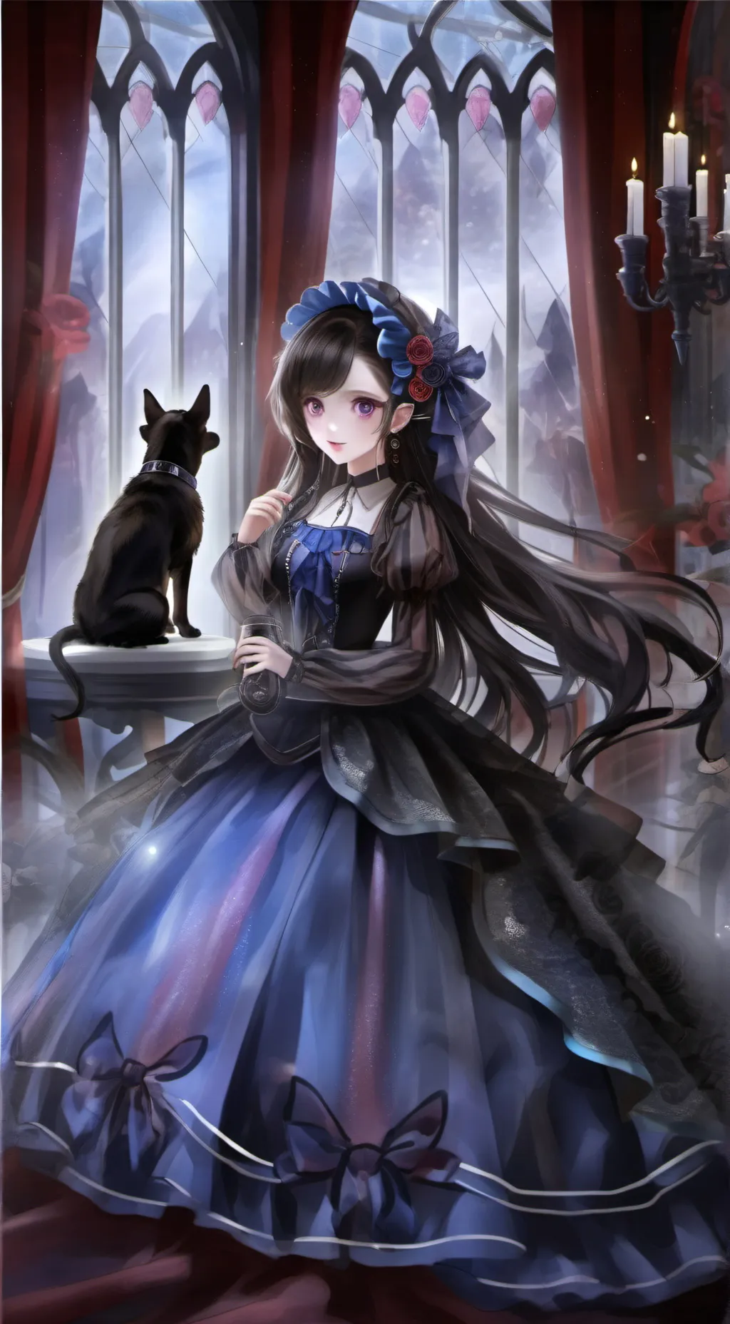 ai character: calista  background