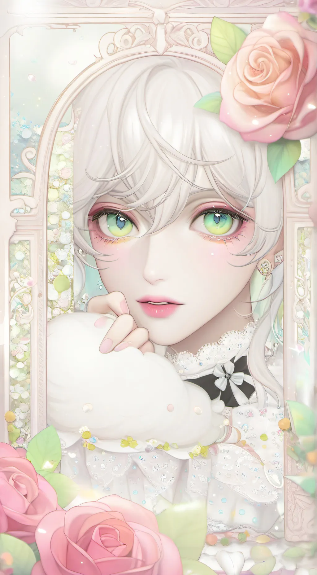 ai character: Lawren🩷 background