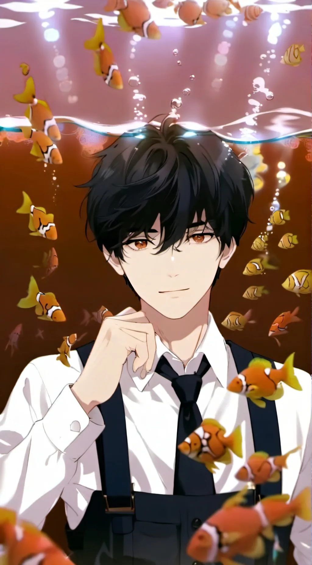 ai character: leo background