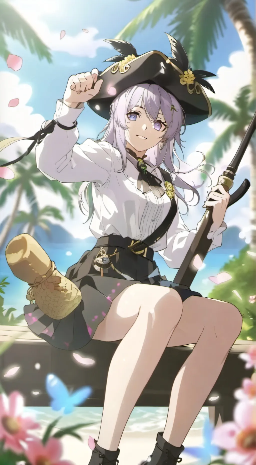 ai character: guada  background