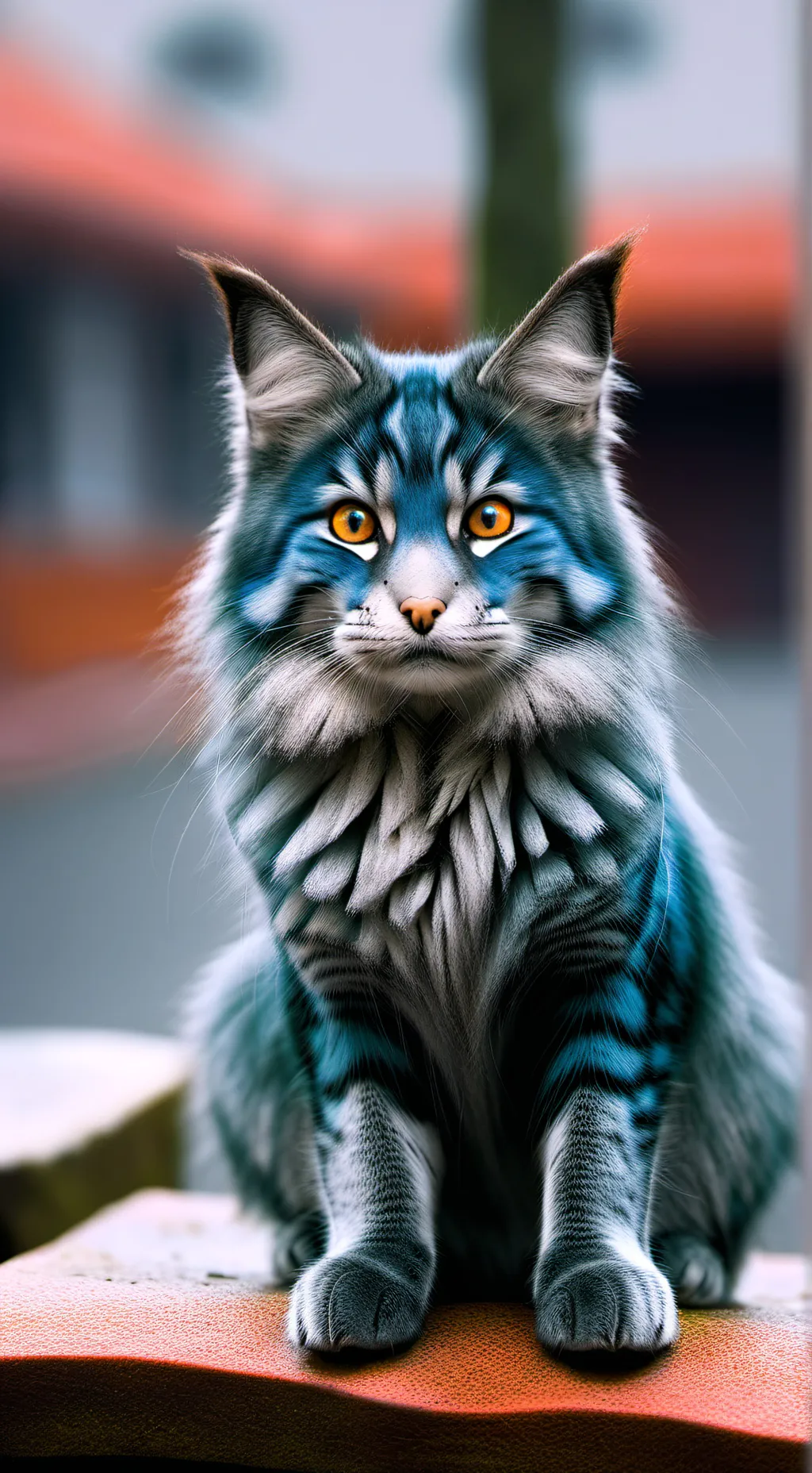 ai character: 𝑀𝐷 𝑁 background