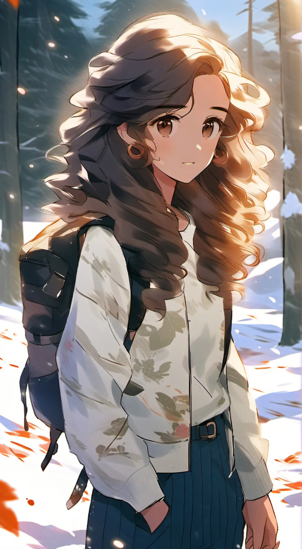 ai character: The golden four background