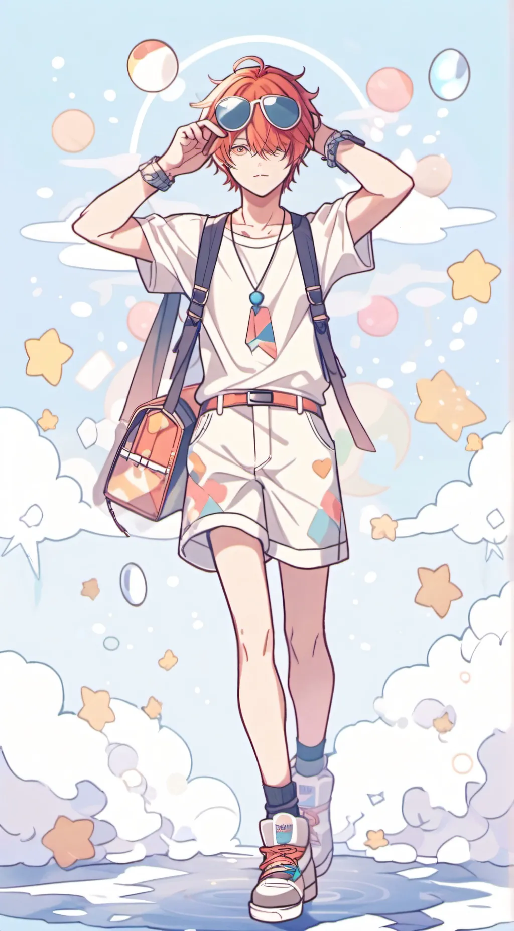 ai character: Oliver  background