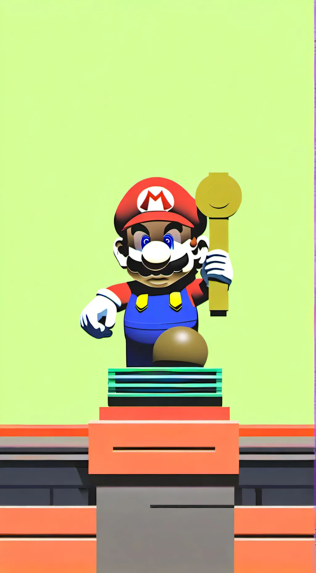 ai character: Mario bros background
