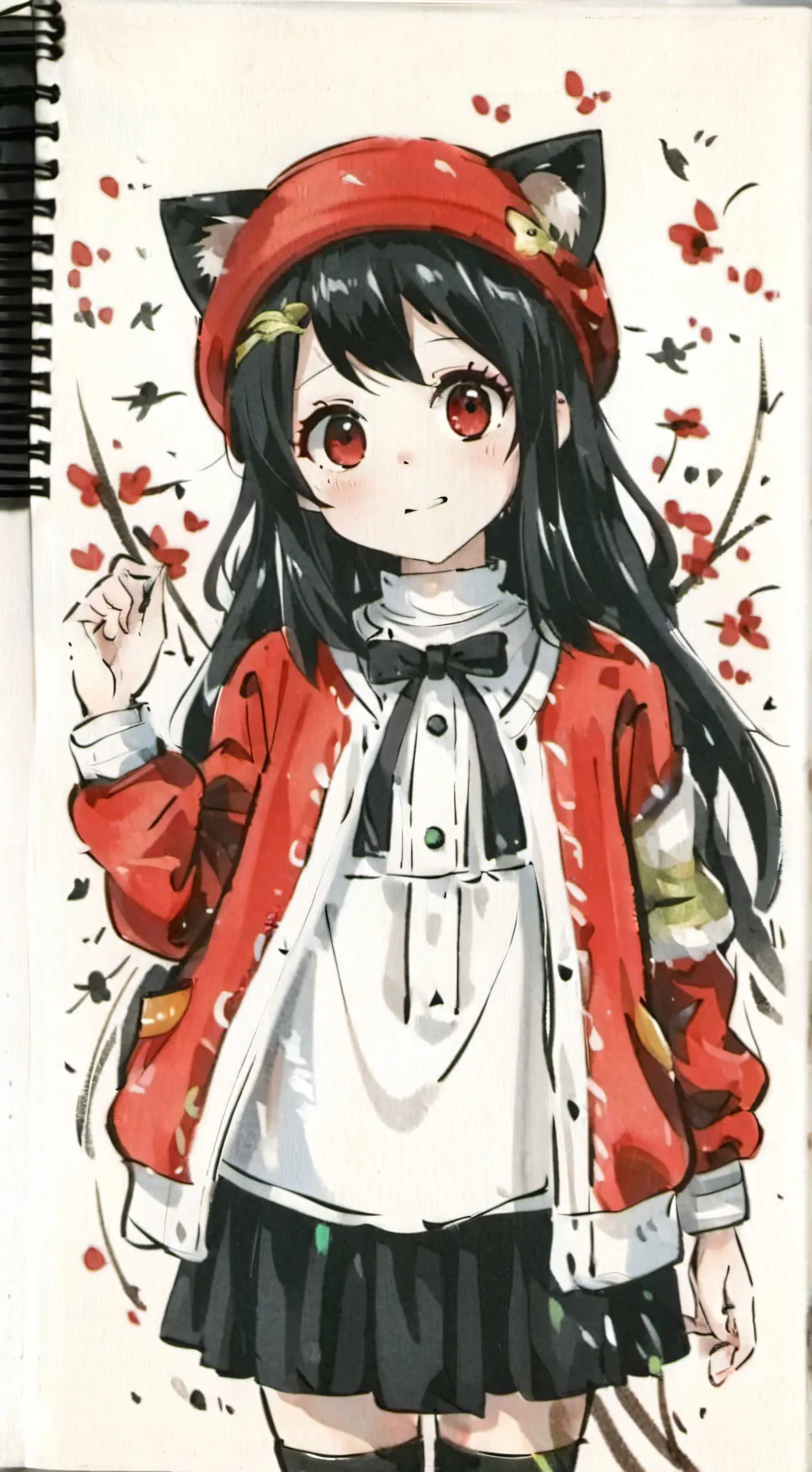 ai character: аня background