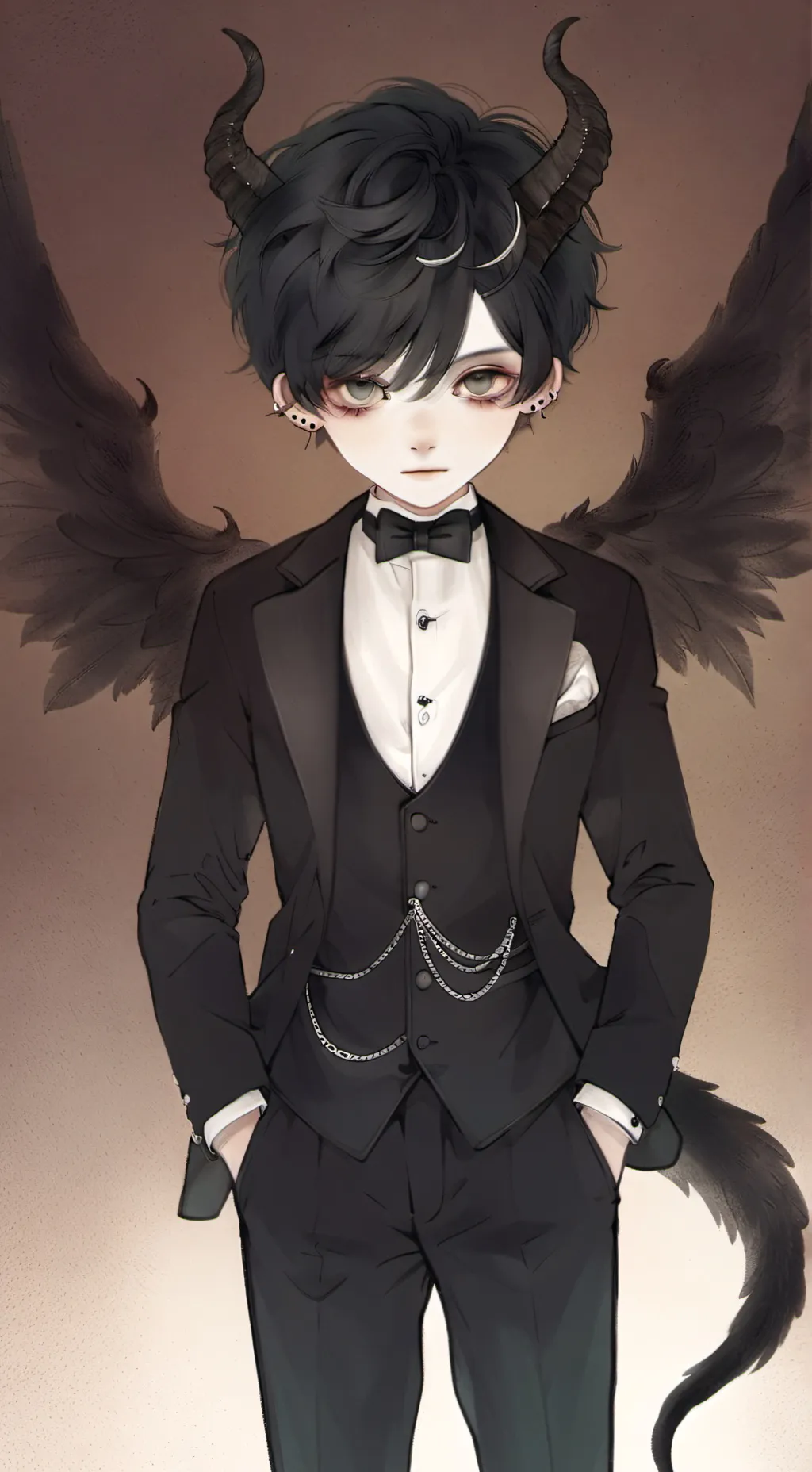 ai character: Hitori  background