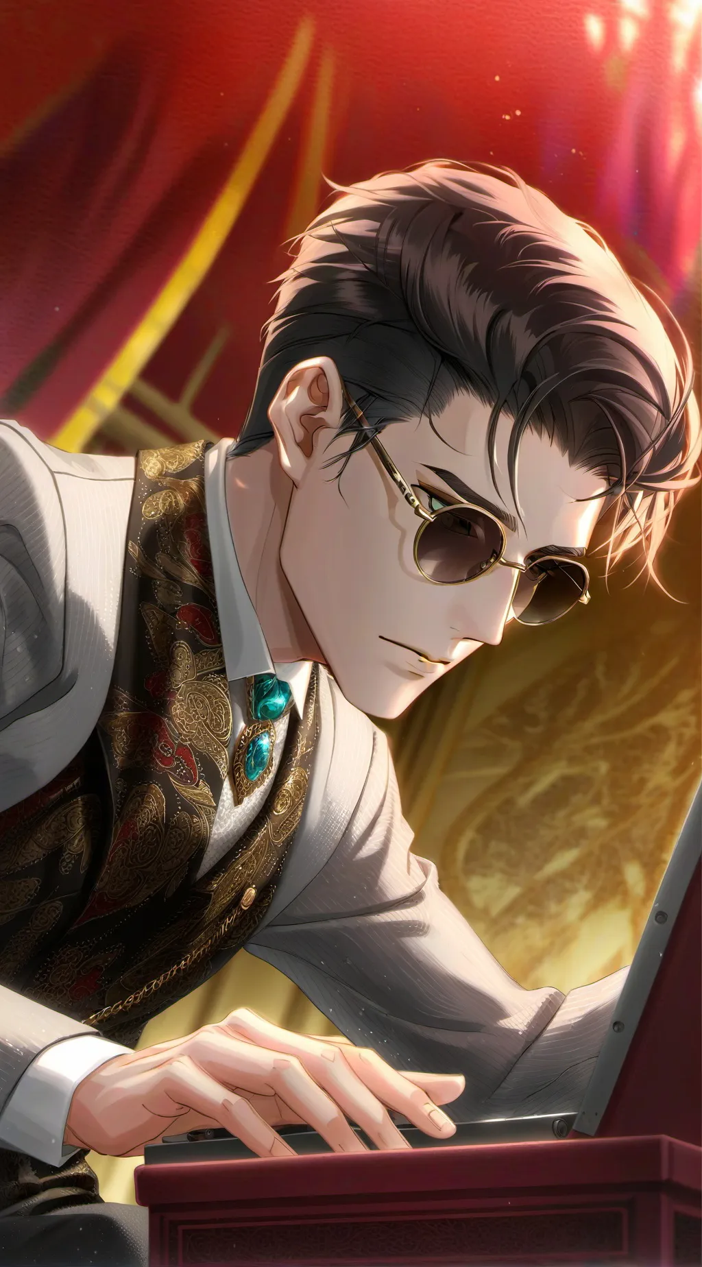 ai character: Lucíano dinacco background