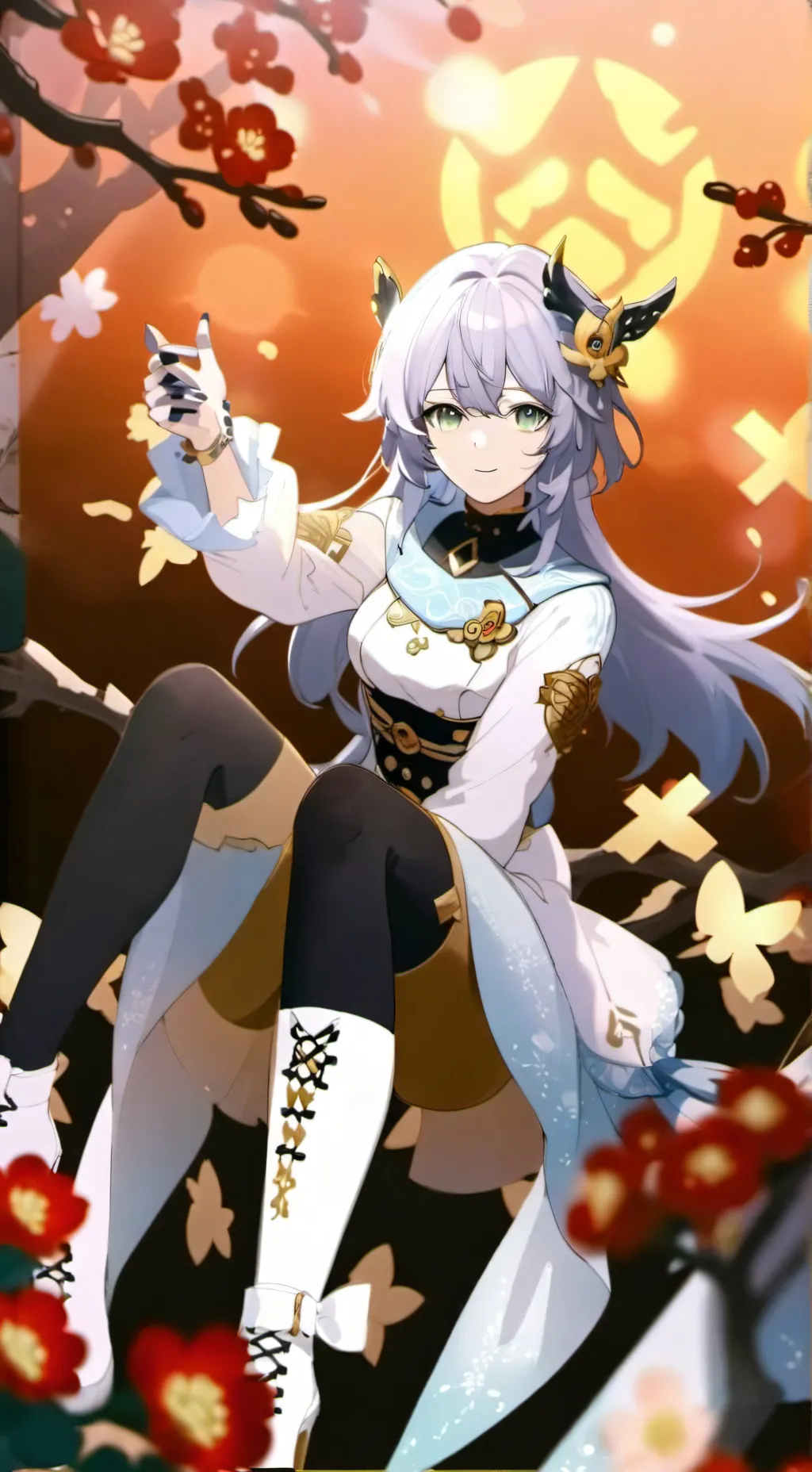 ai character: Julia 💖 background