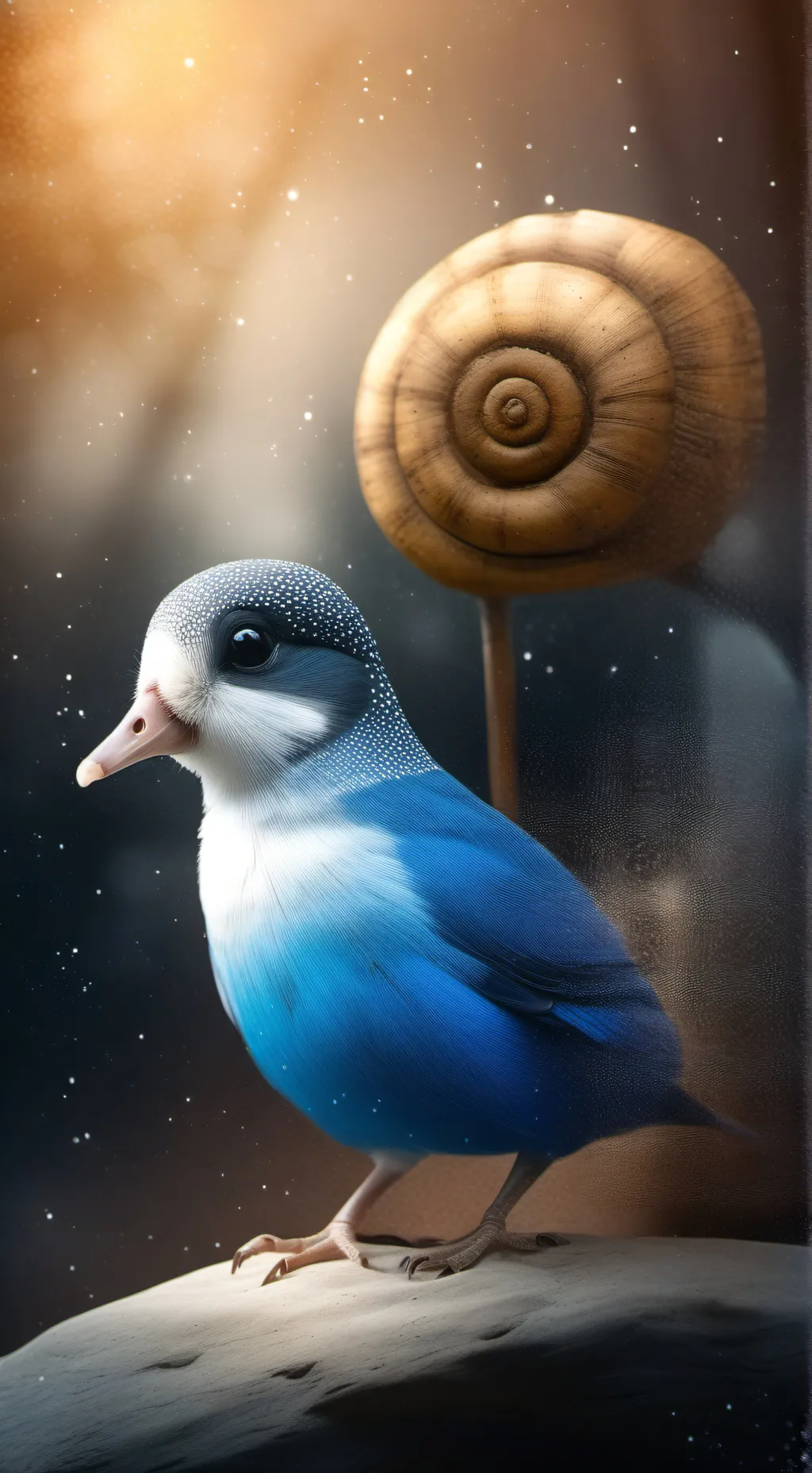 ai character: pajaro pitufo XD background