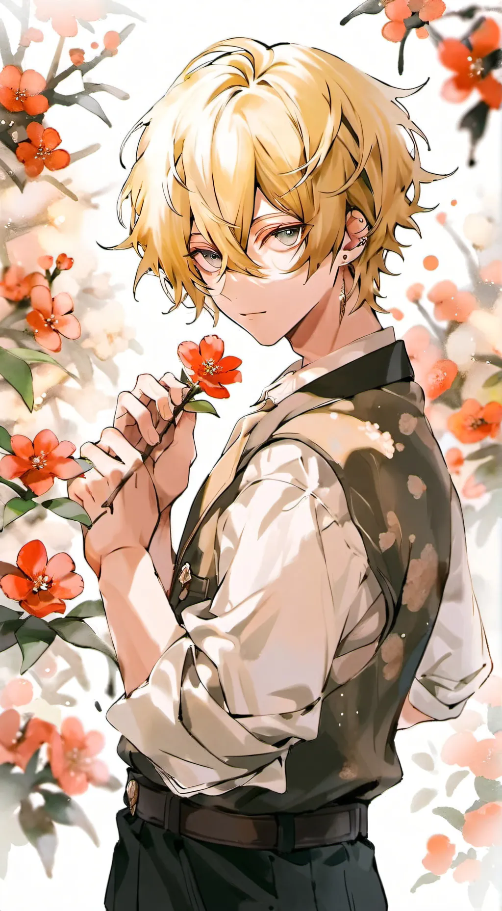 ai character: OP ur lonely Bday background