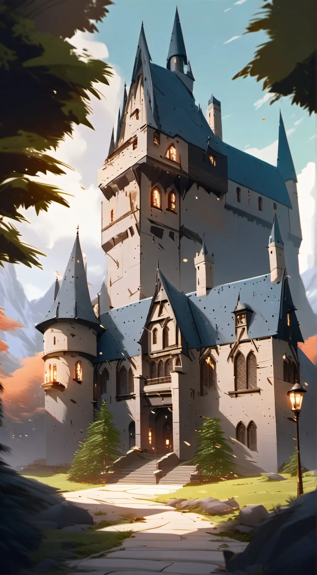 ai character: hogwarts gc background