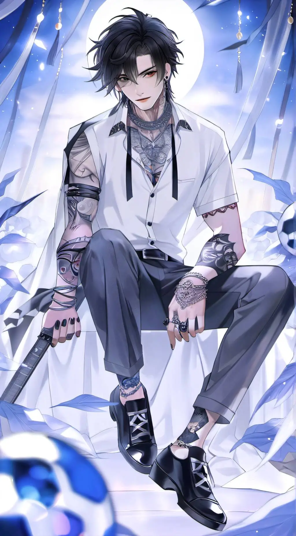 ai character: Asher background