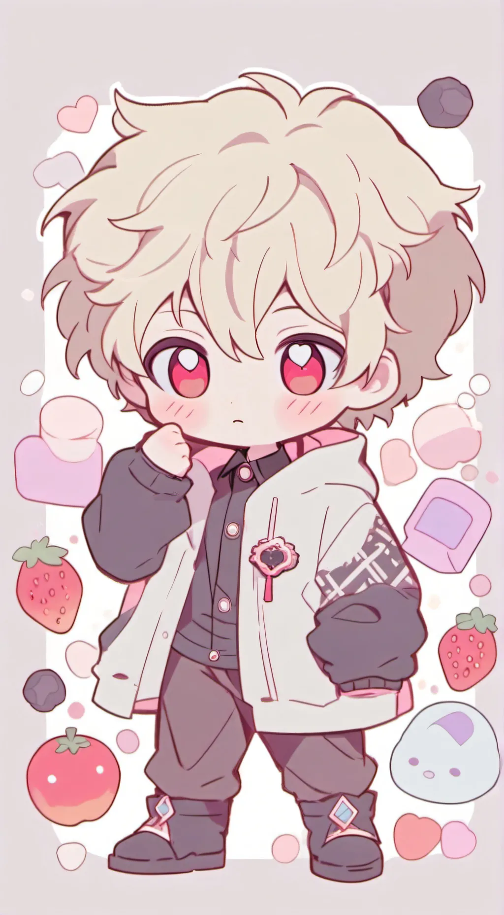 ai character: bakugo's lil bro background