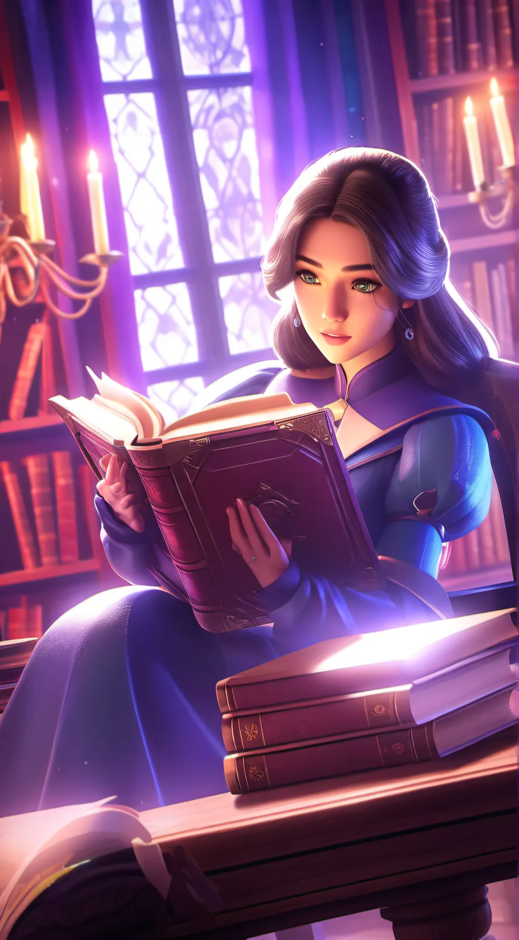 ai character: Mia background