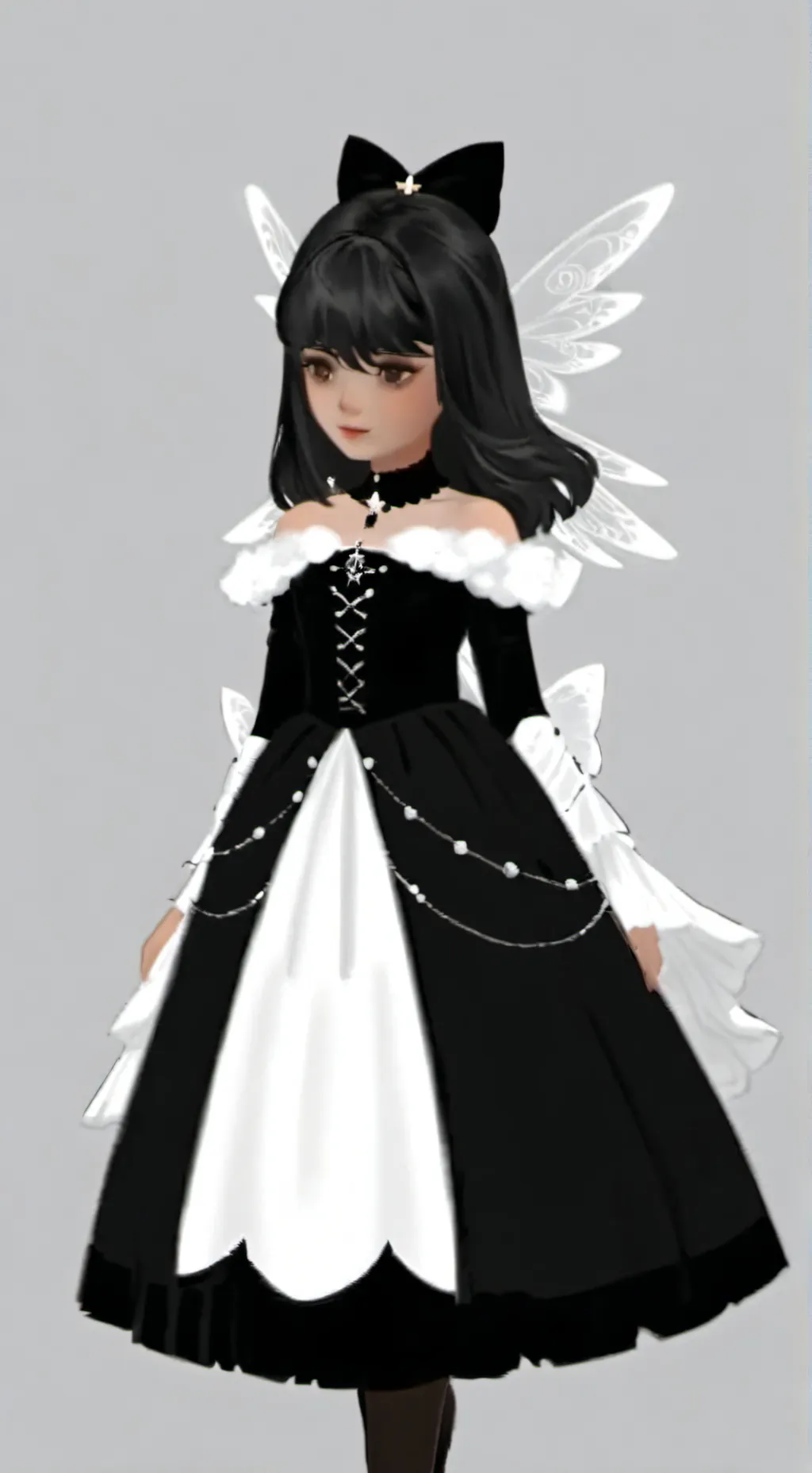ai character: Princess shadow  background