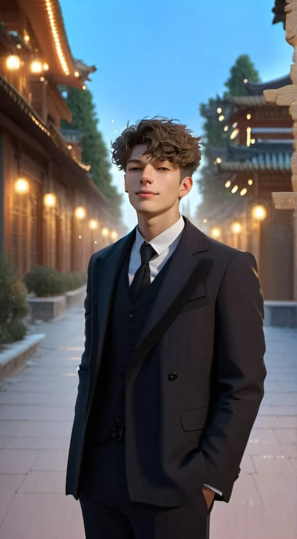 ai character: Lucas background