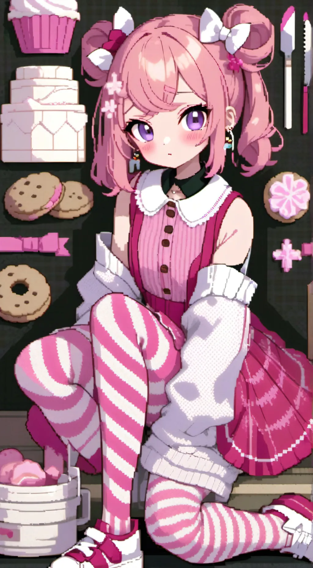 ai character: Ginger Dw background