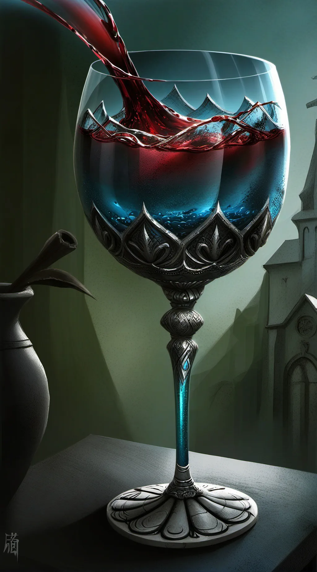 ai character: Rottmnt Leo background