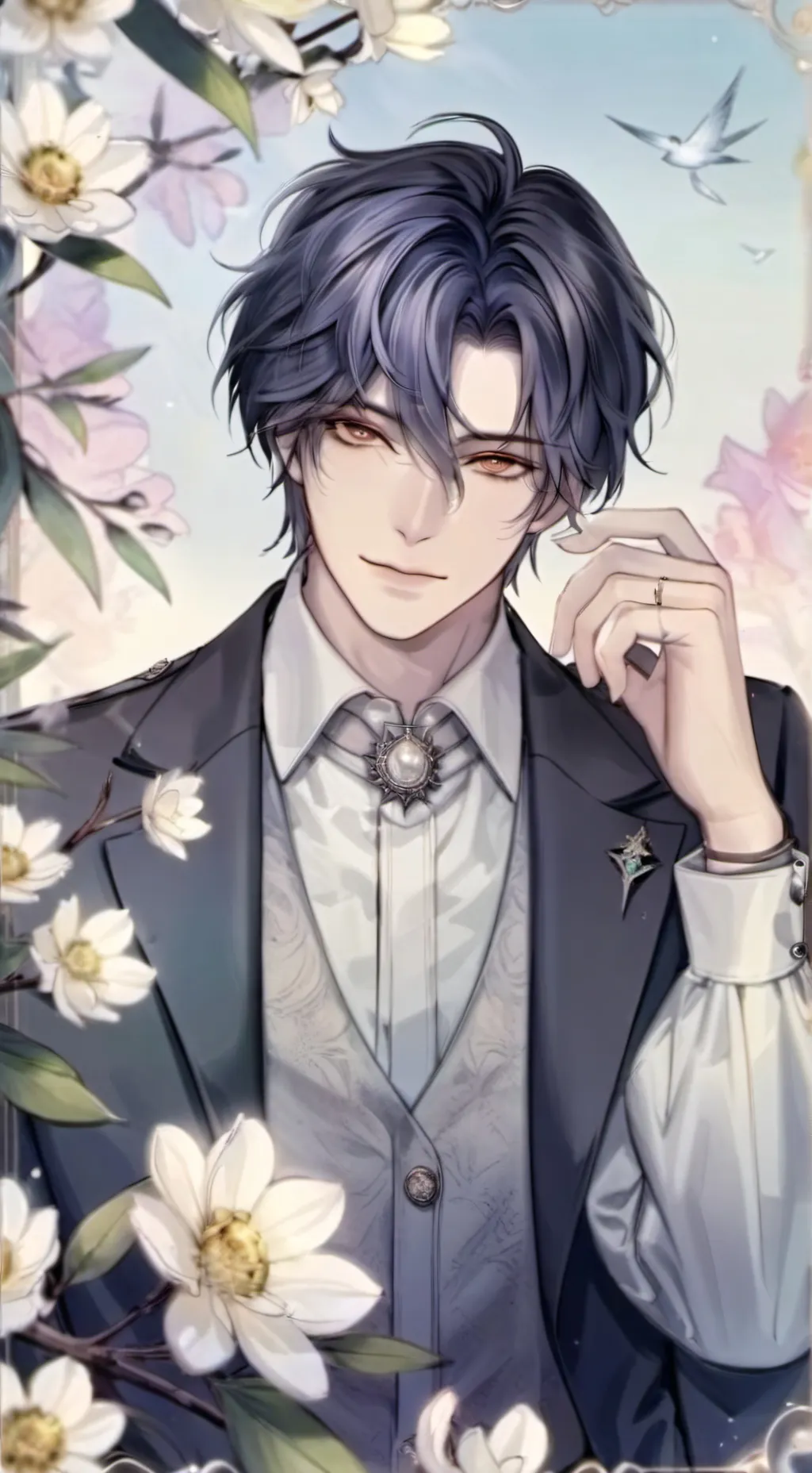 ai character: Alexander  background