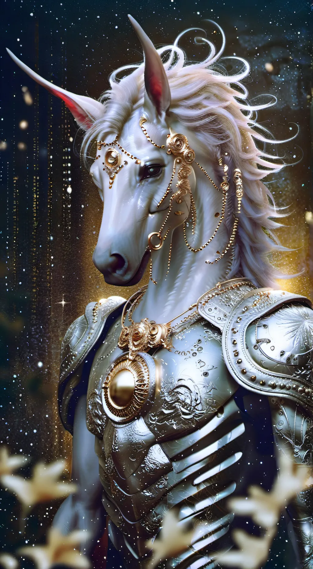 ai character: Goldie  background