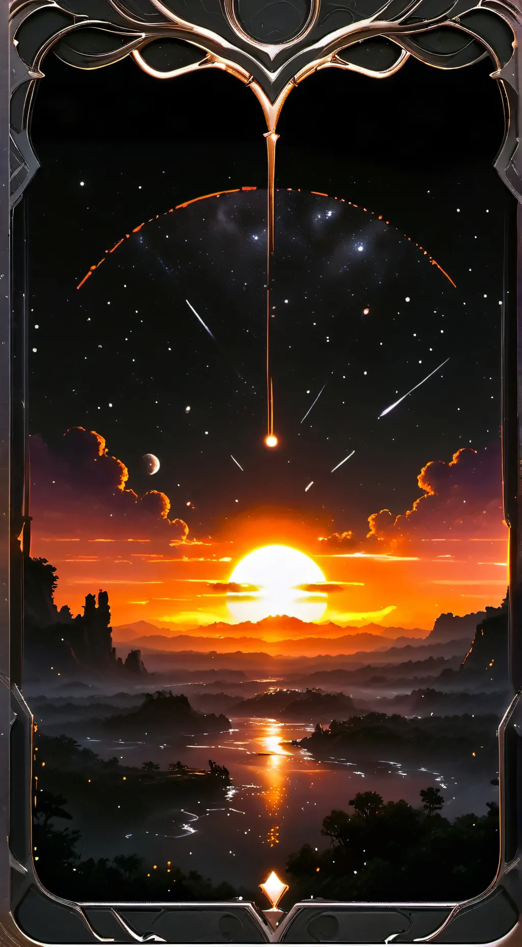 ai character: Rave background