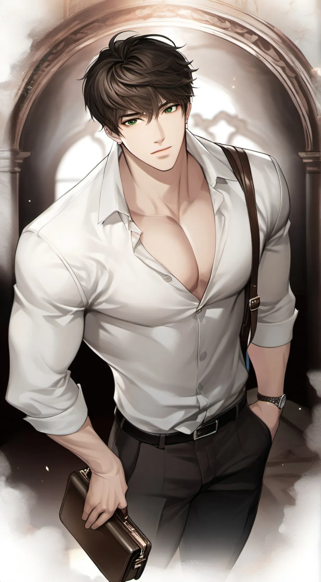 ai character: 🧿🎱Max🧿🎱 background