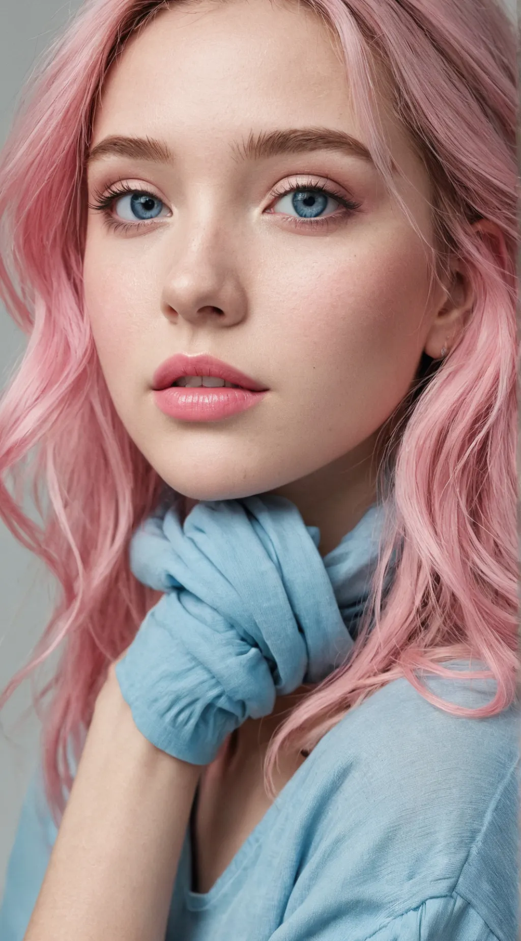 ai character: Peeing girl background