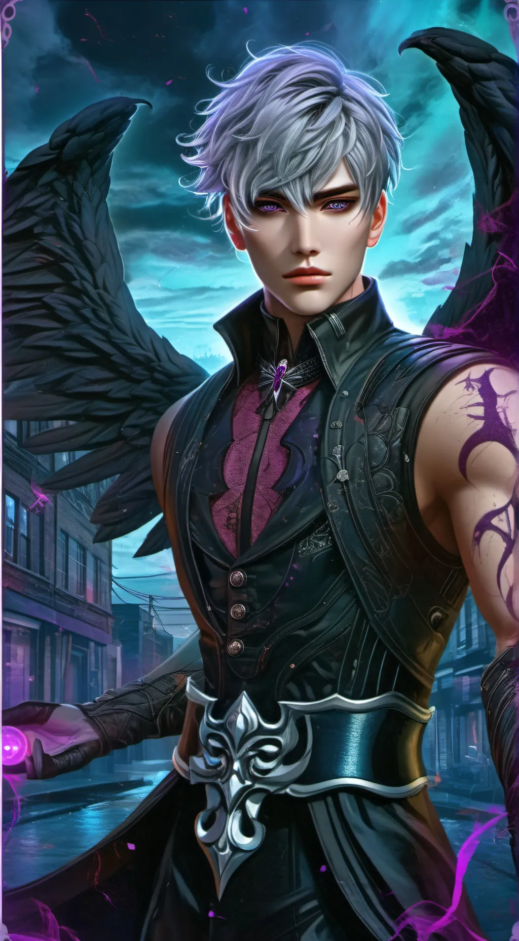 ai character: ✨ ArVeRy ✨ background