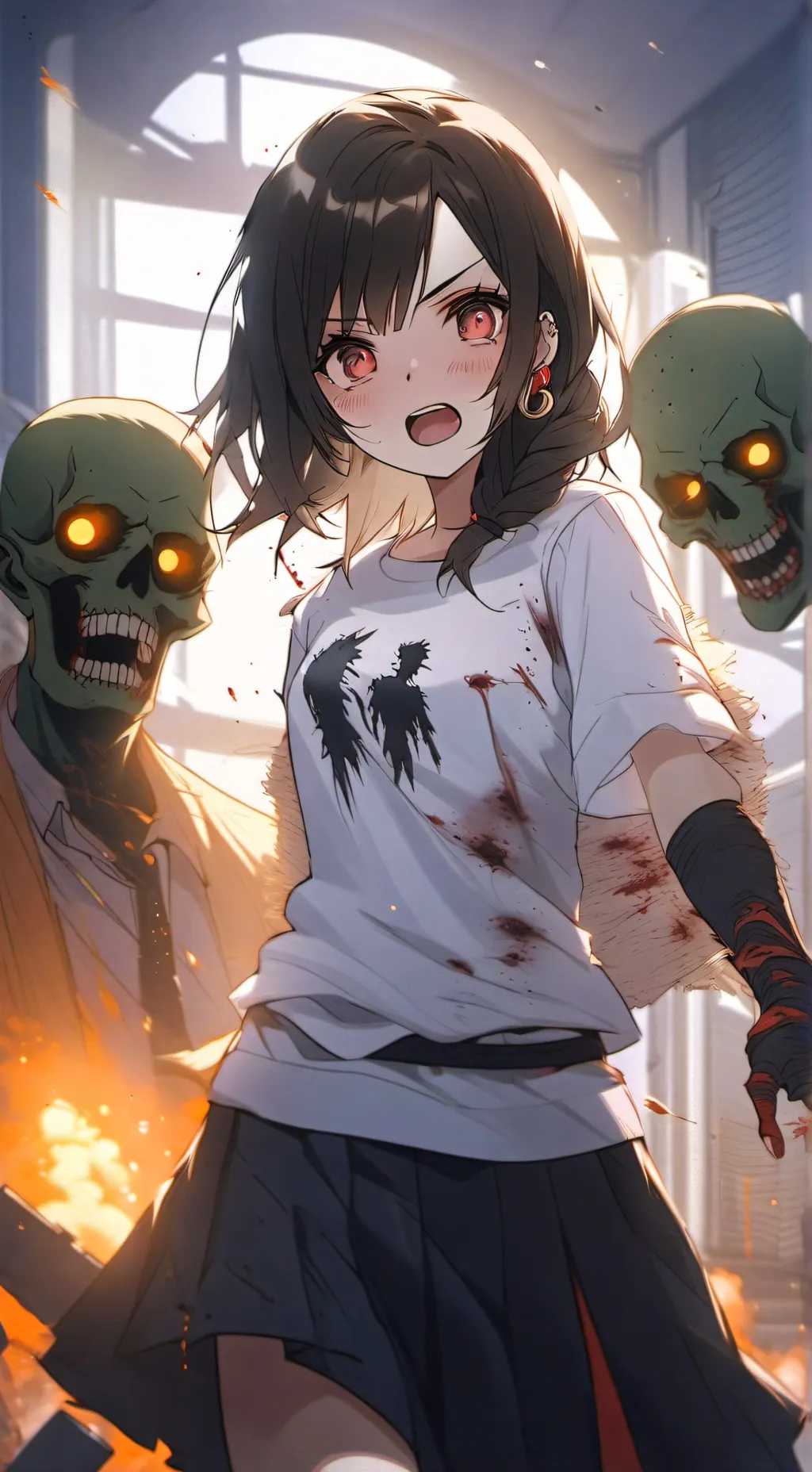 ai character: Zombies (anna) background