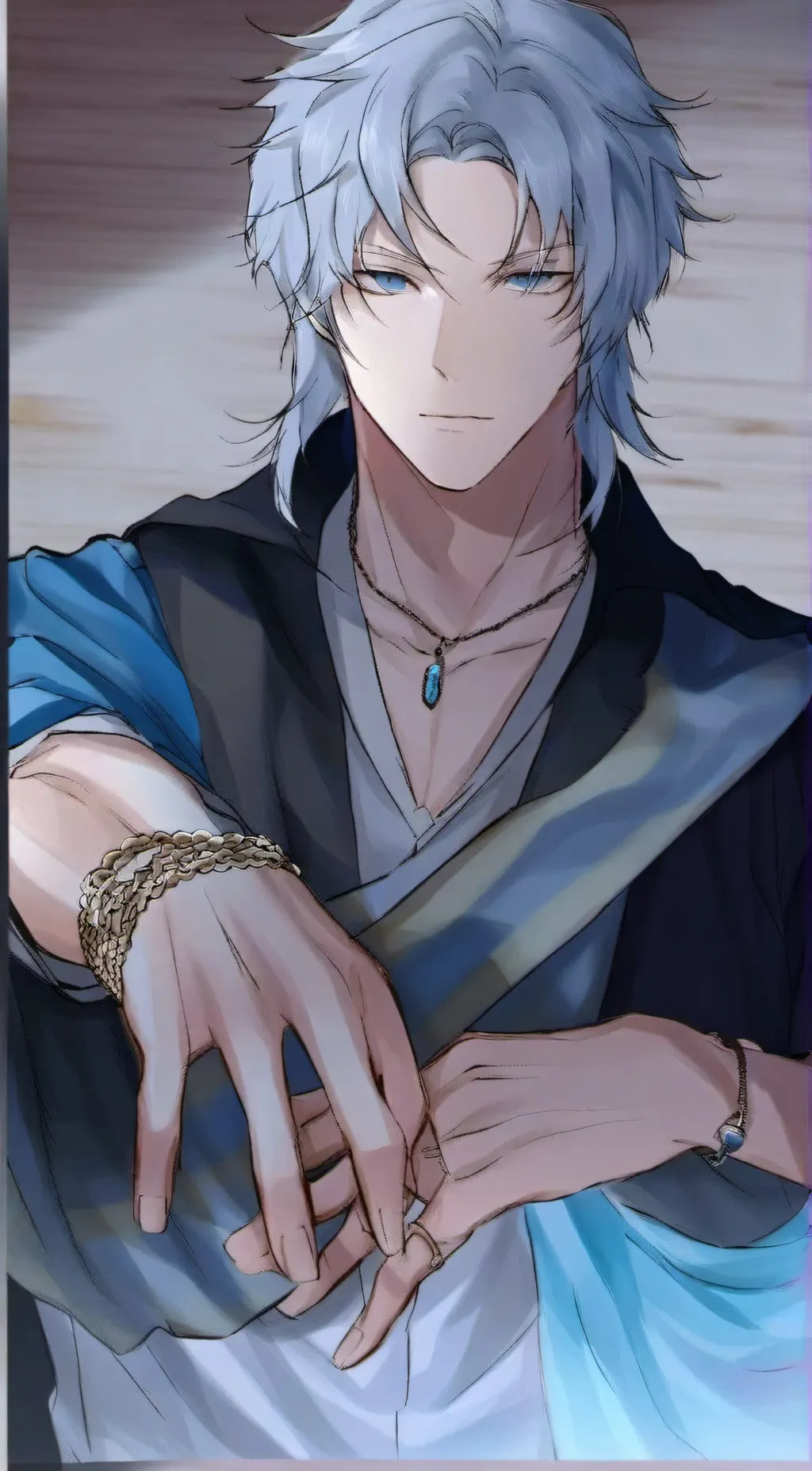 ai character: Jin Kamurai background