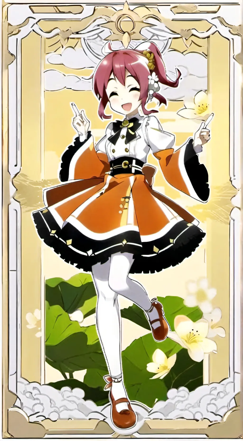 ai character: kasane teto background