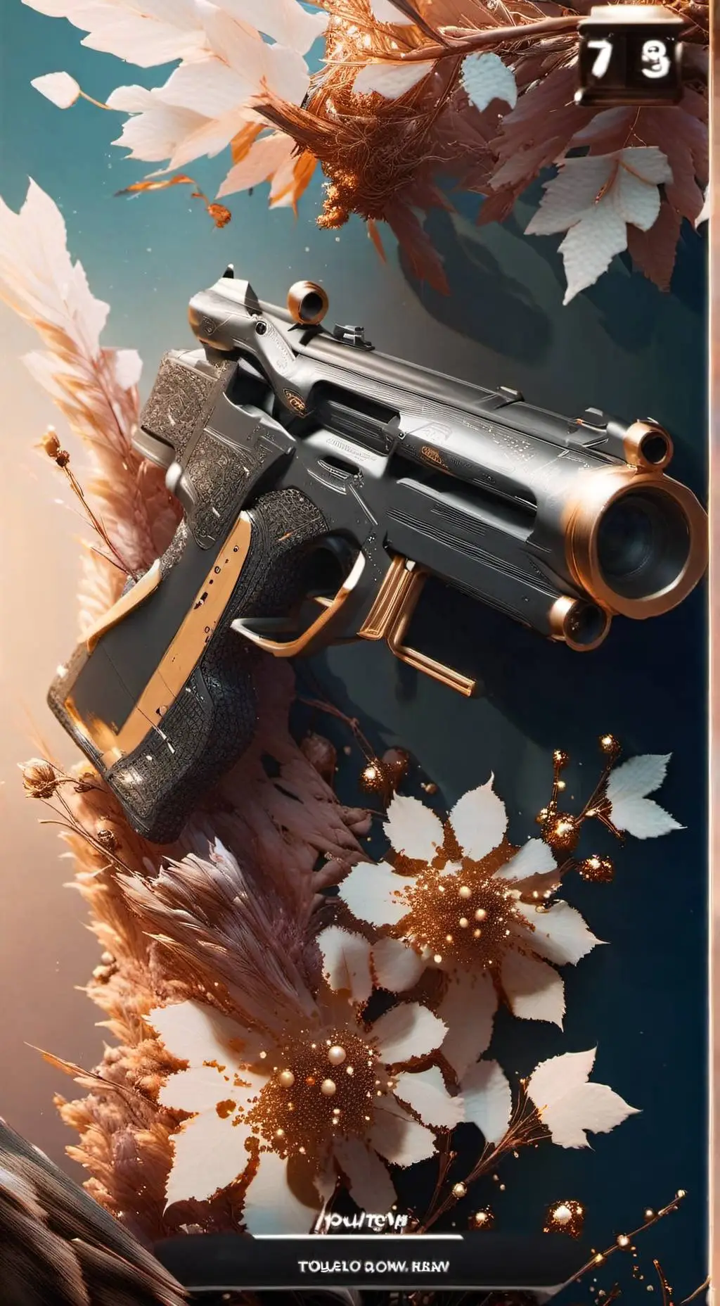 ai character: gun arena background