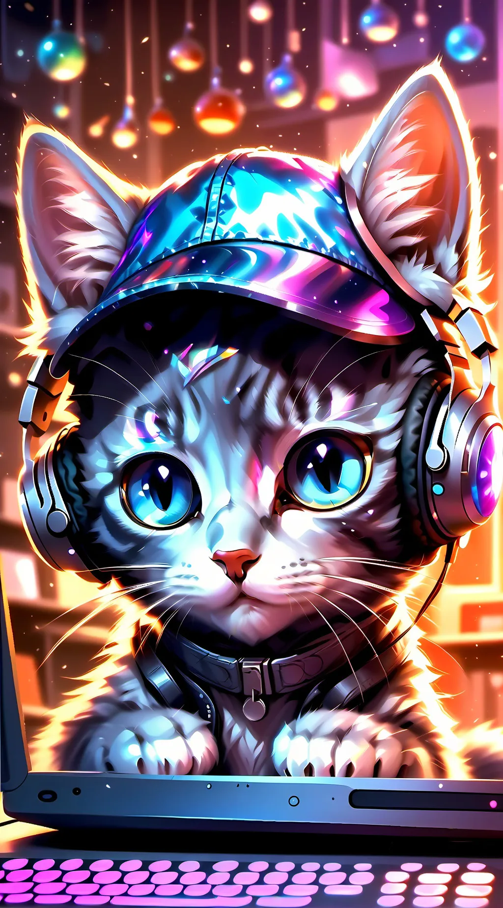 ai character: FuzzByte background