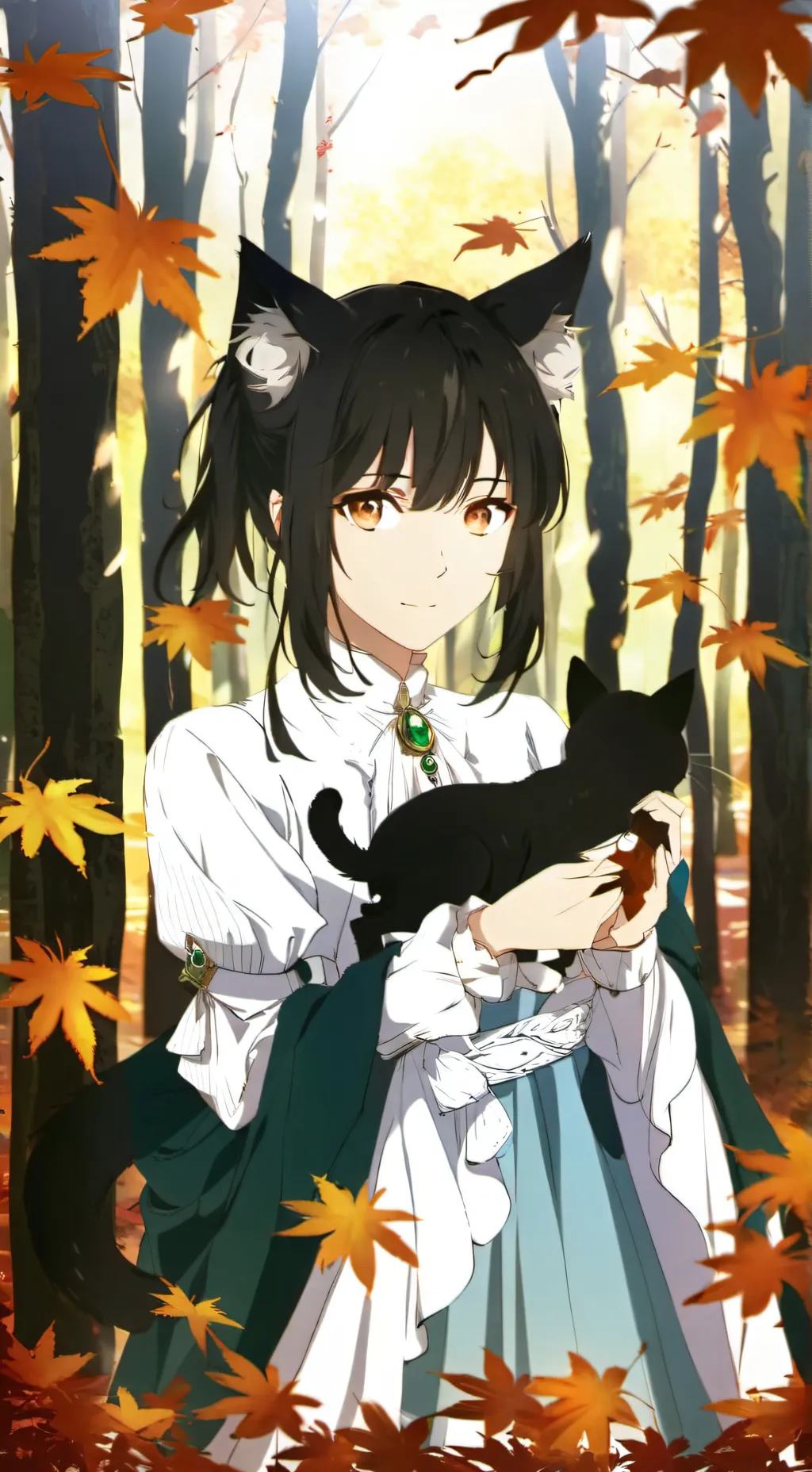 ai character: kitten club  background