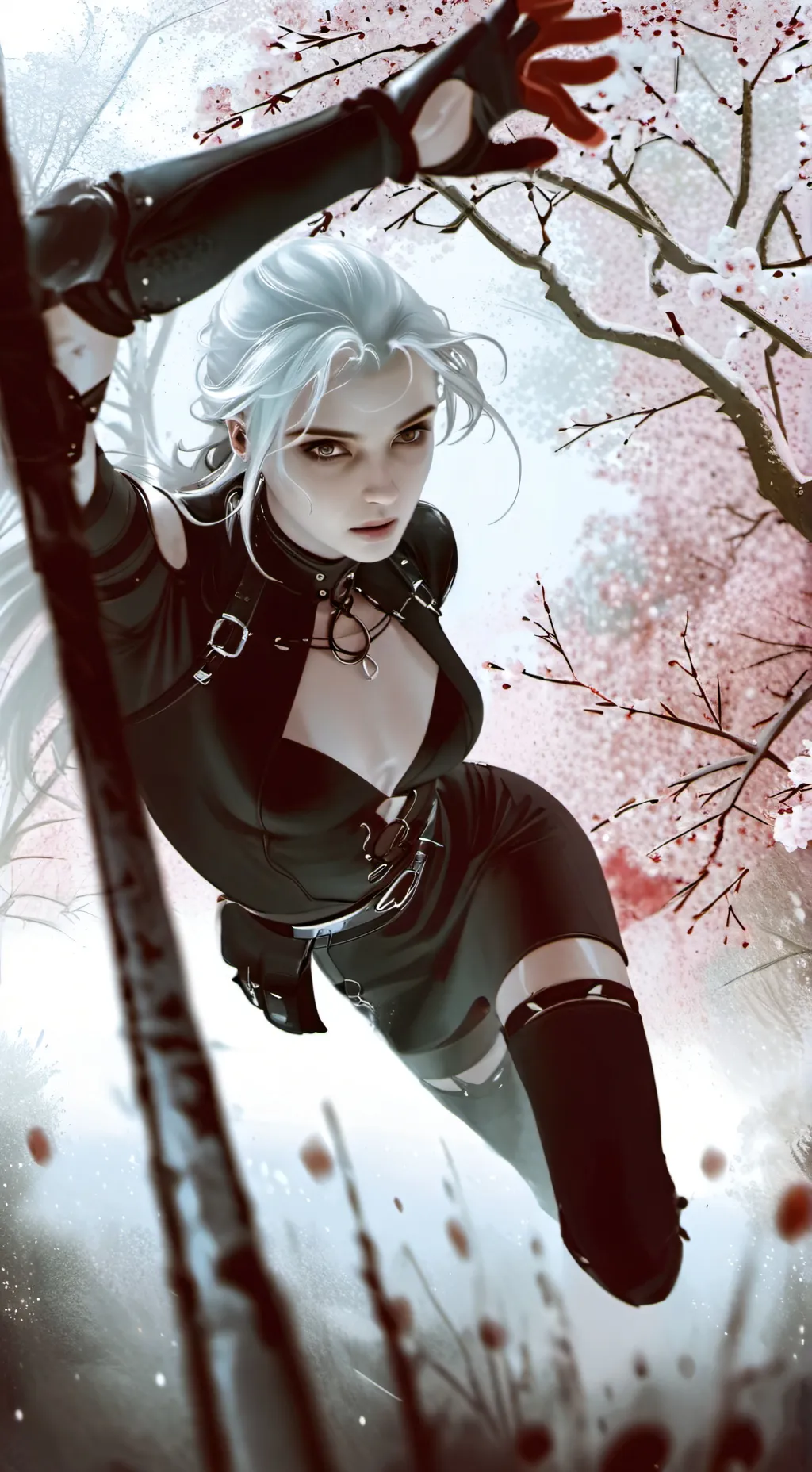 ai character: Лана background