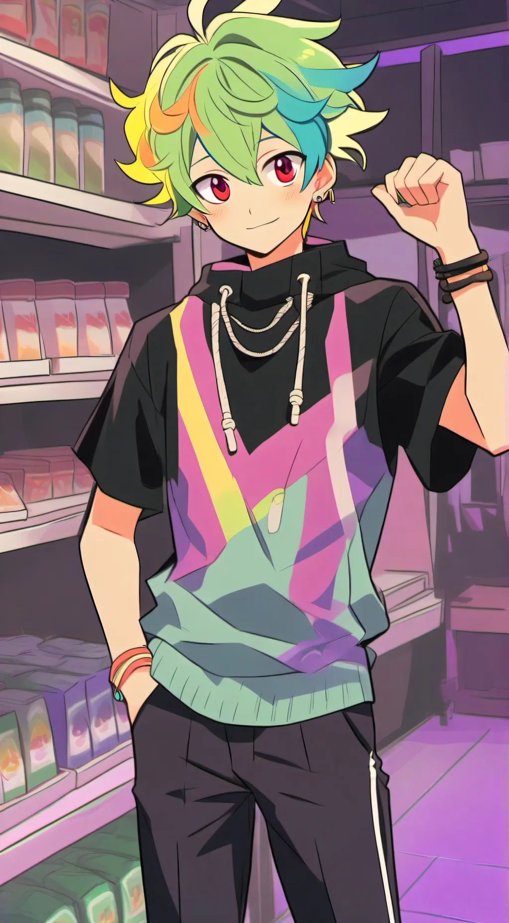 ai character: Alex background