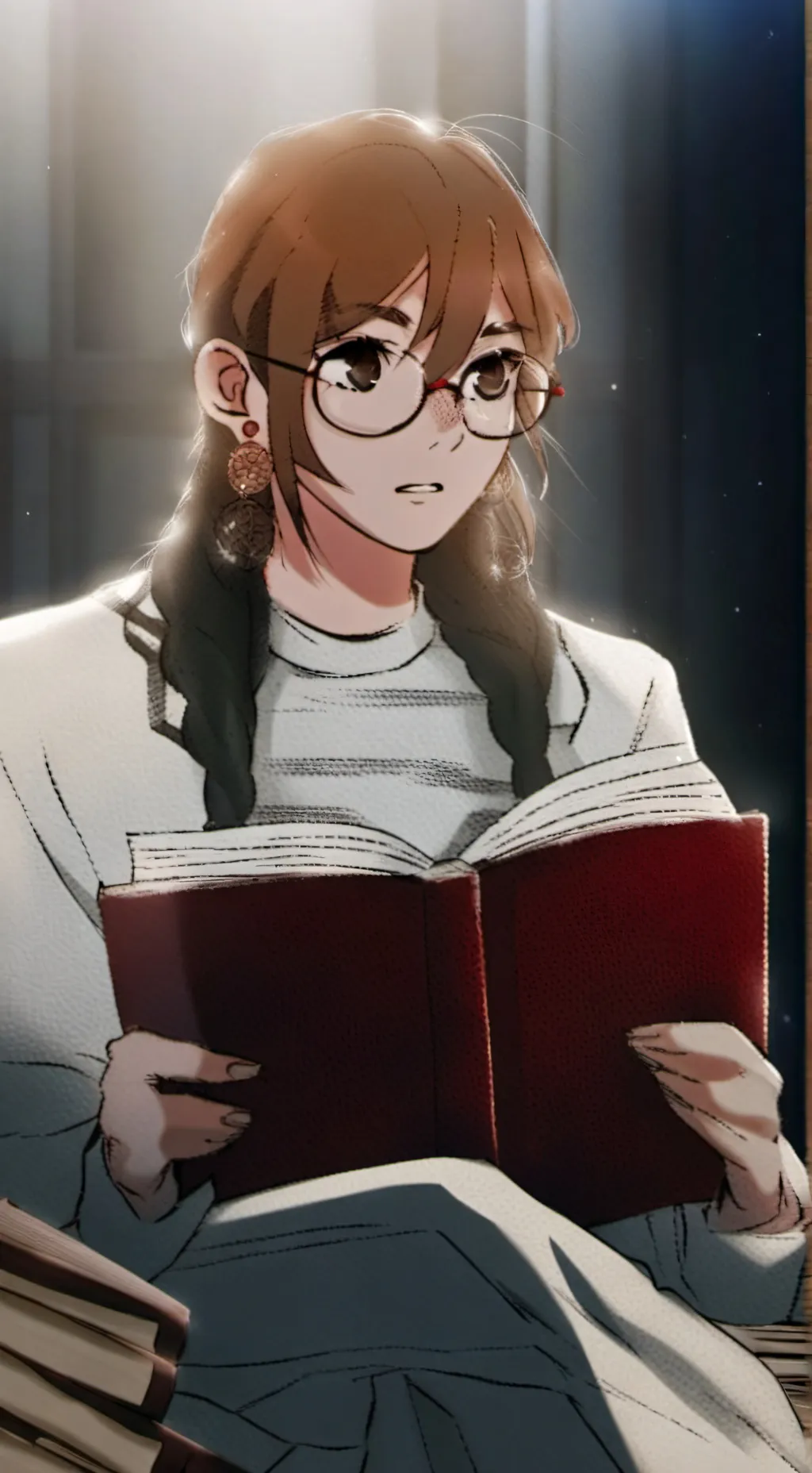 ai character: back! 🙃 background