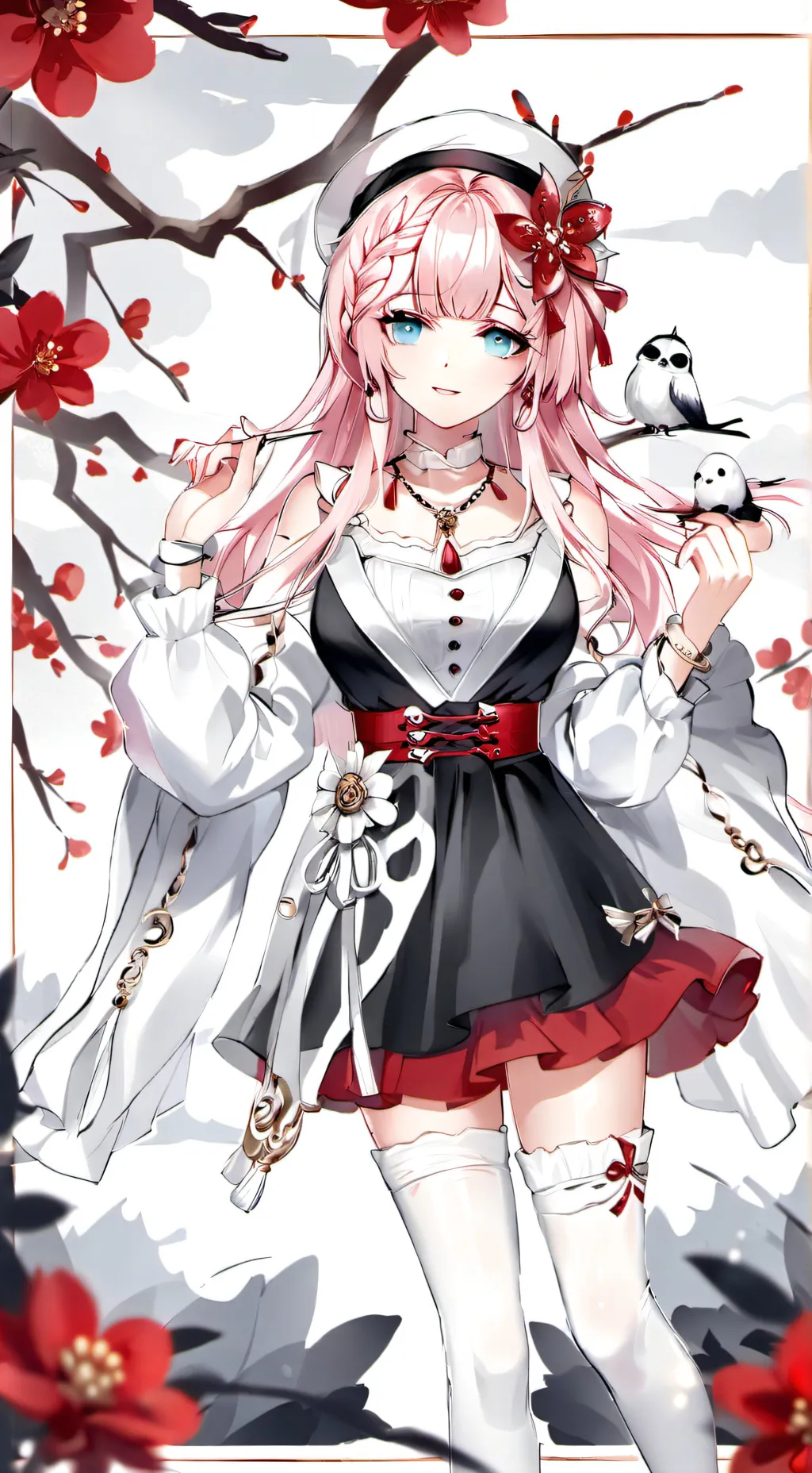 ai character: ханна background