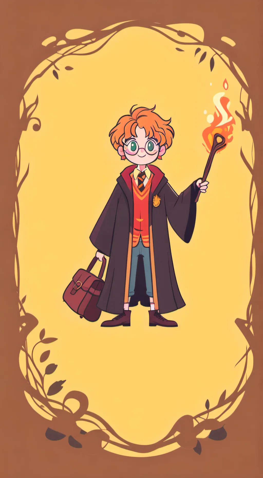 ai character: Drarry😊 background